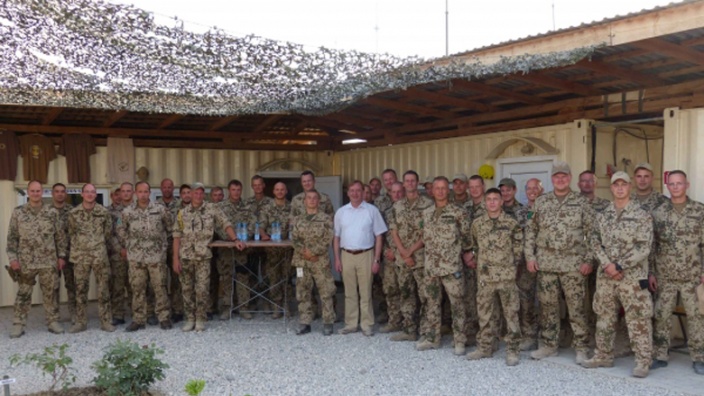 Gädechens besuchte deutsches ISAF-Kontingent in Afghanistan