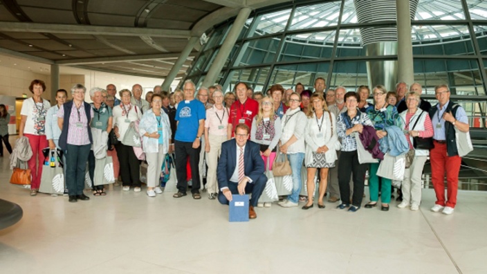 Besuchergruppe