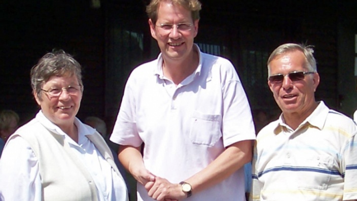 Gero Storjohann mit der CDU Tremsbüttel auf Radtour