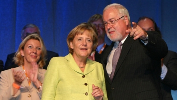 Merkel und Carstensen
