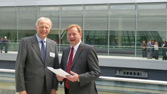 Reinhard Sager und Ingo Gädechens