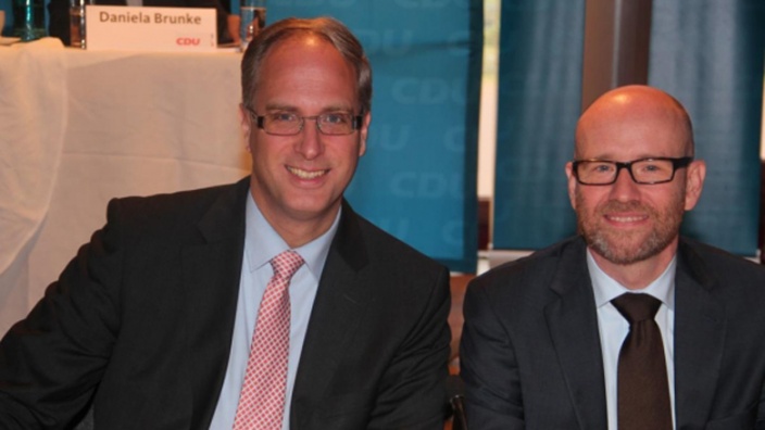 Tobias Koch und Dr. Peter Tauber